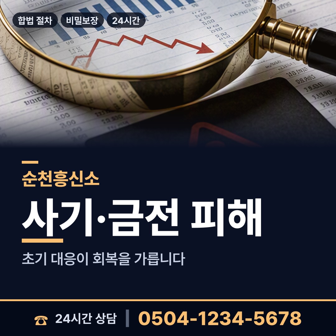 순천 덕연동 증거수집 상담 안내